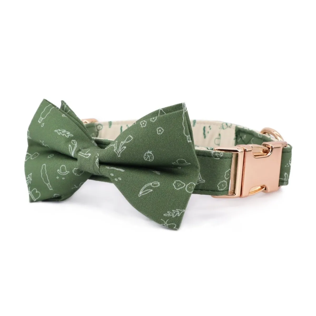 Playground Bowtie Unbreakable Collar™ & Leash Set