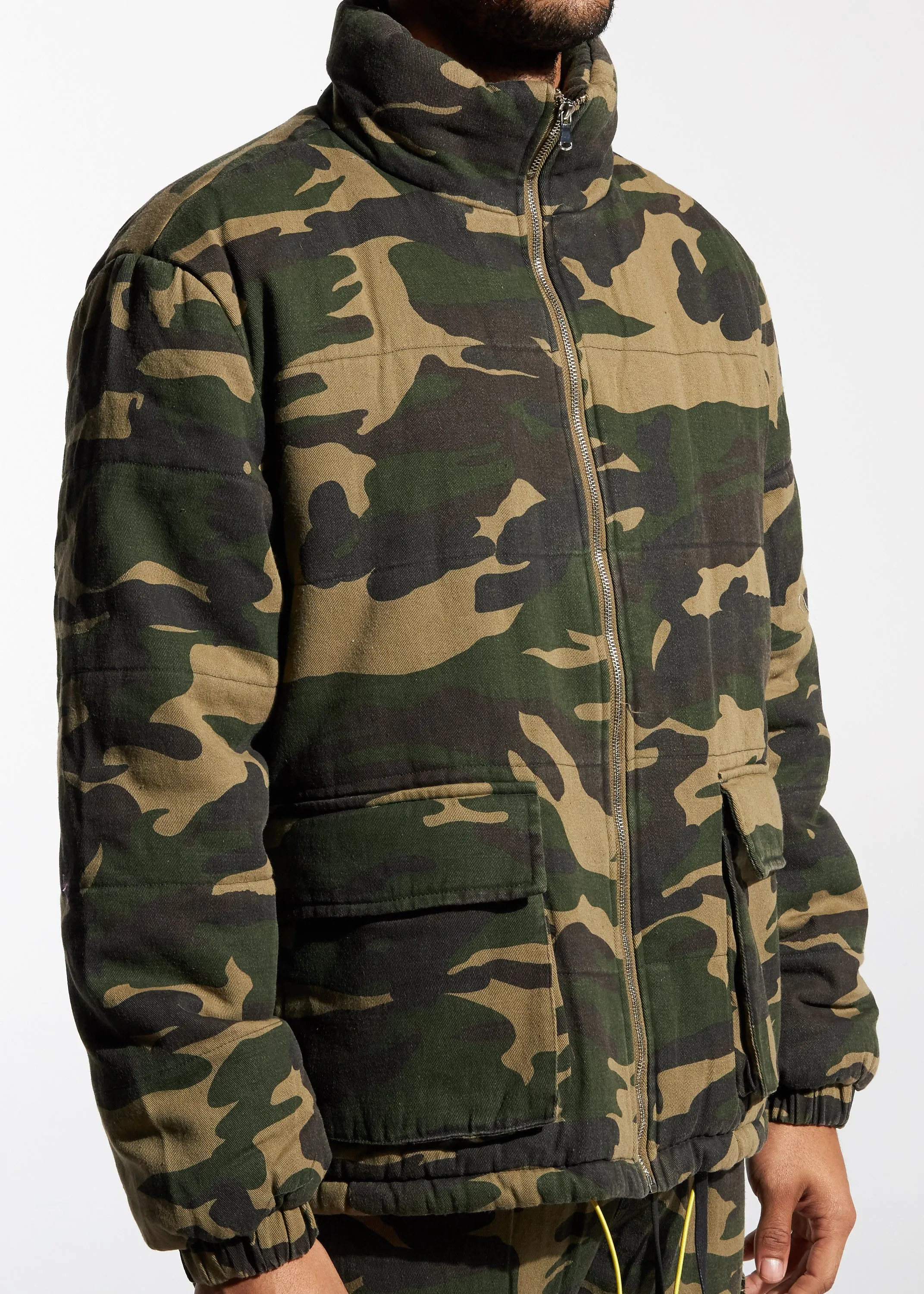 Puffer Jacket (Camo)