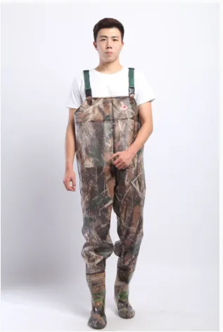 PVC Fishing & Hunting Lightweight Chest Waders-Size:43