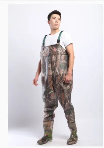 PVC Fishing & Hunting Lightweight Chest Waders-Size:43
