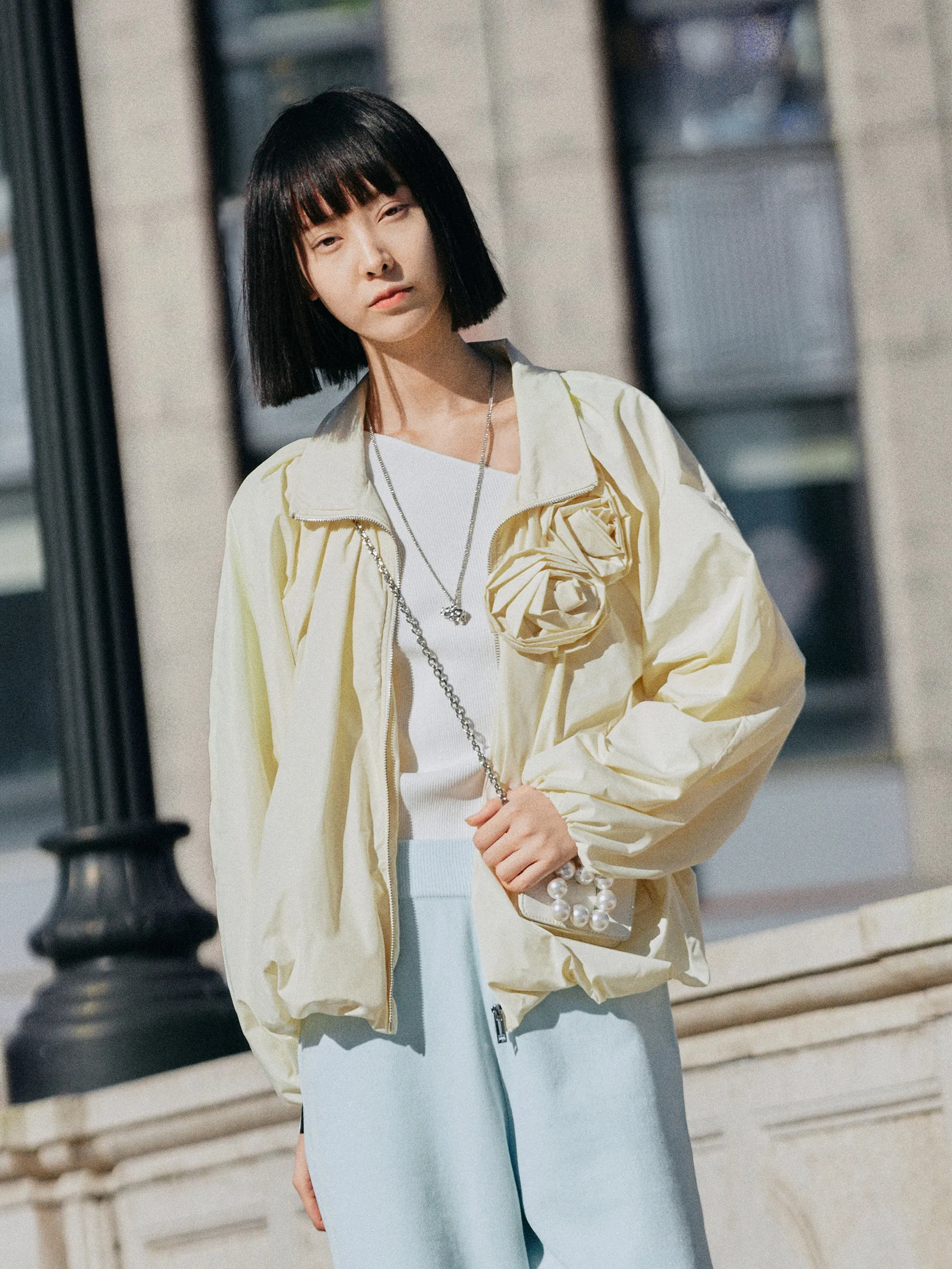 Rosebud Cropped Coat