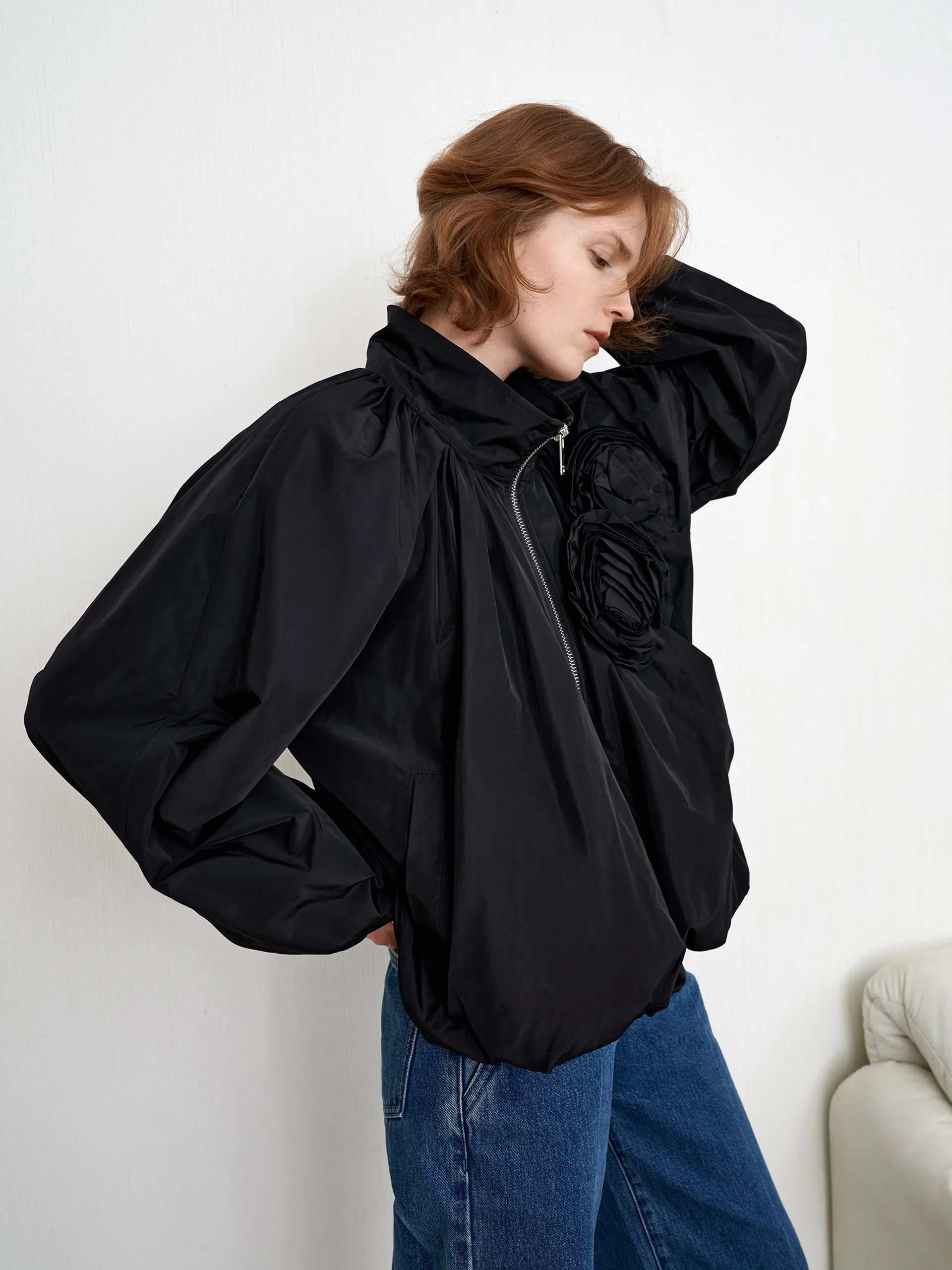 Rosebud Cropped Coat