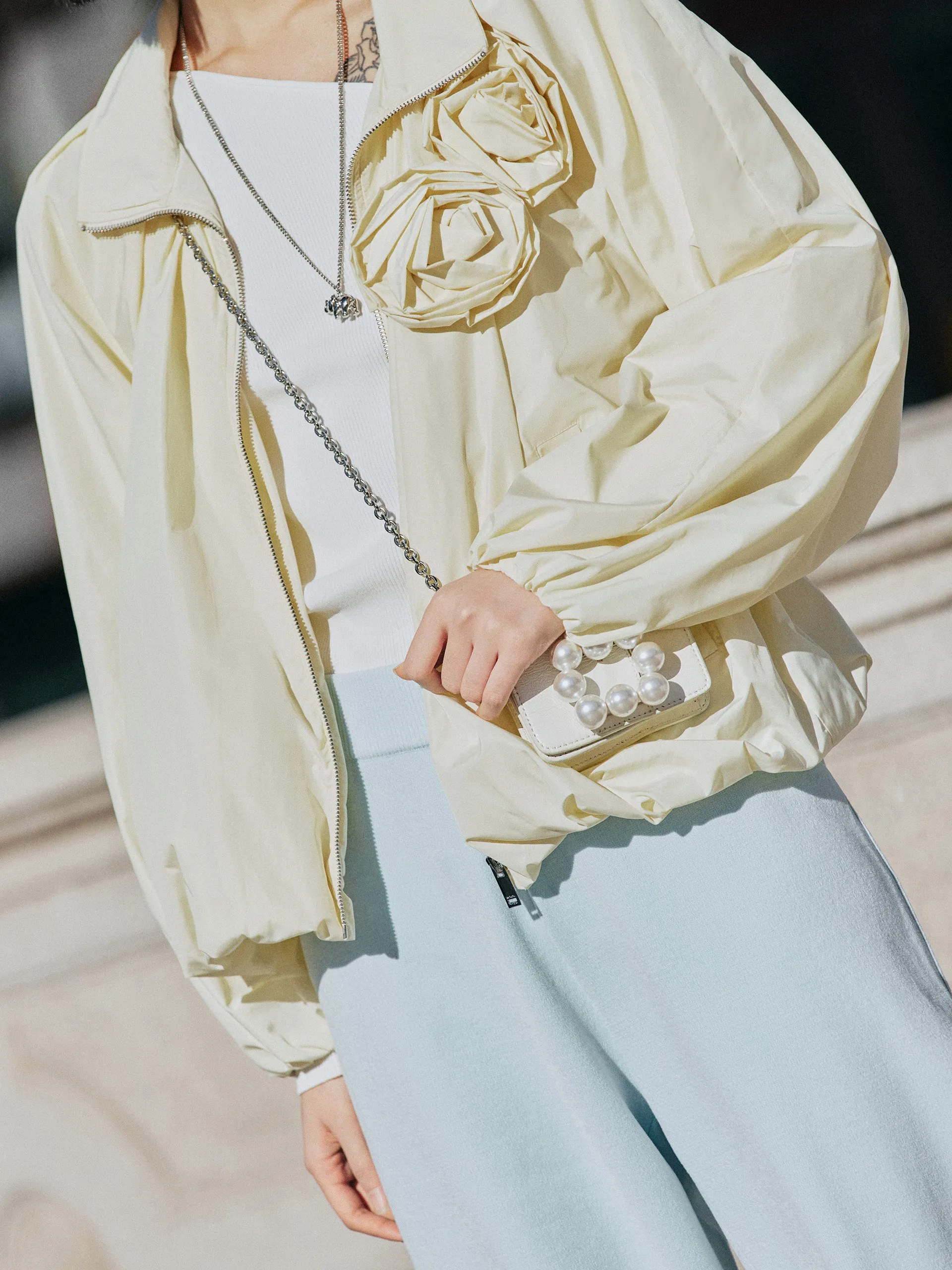 Rosebud Cropped Coat