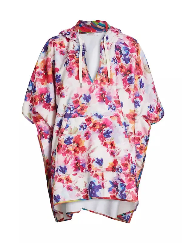 Summer Days Terry Poncho Hoodie