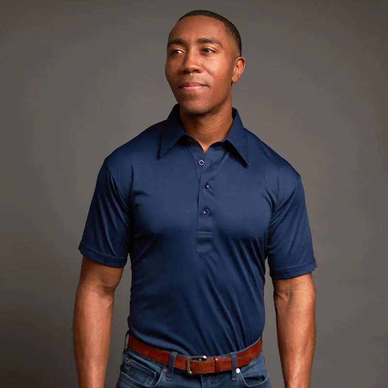 The Original Dress Collar Polo™ Navy Blue