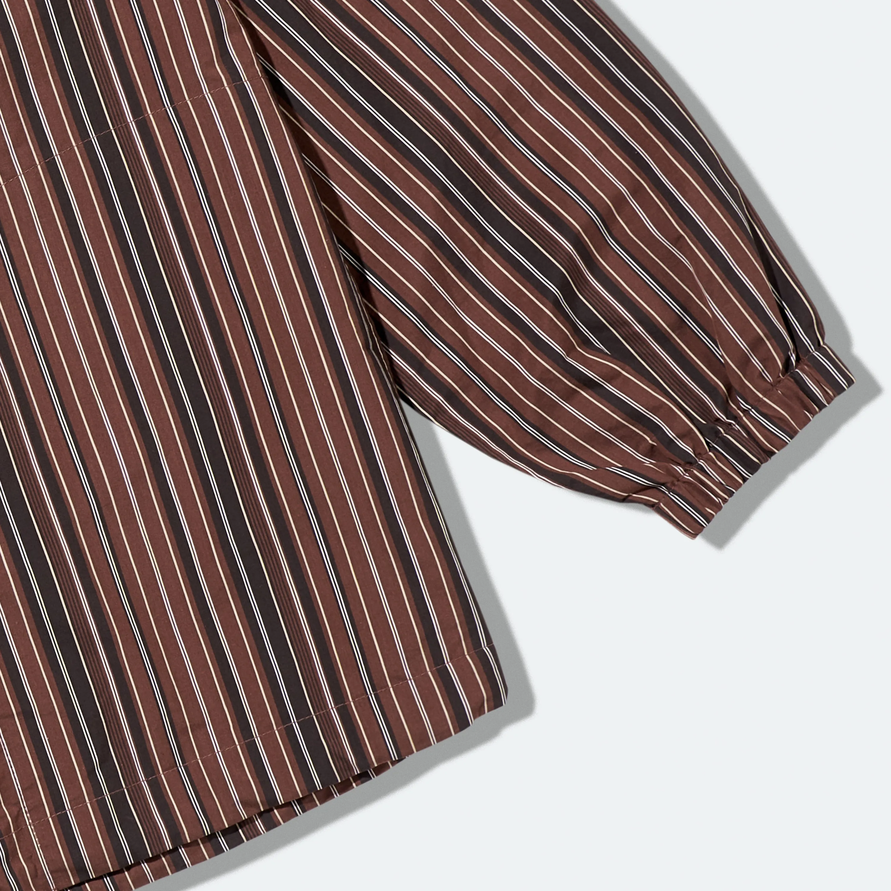 ts(s) - Multi Stripe Pullover Jacket Brown