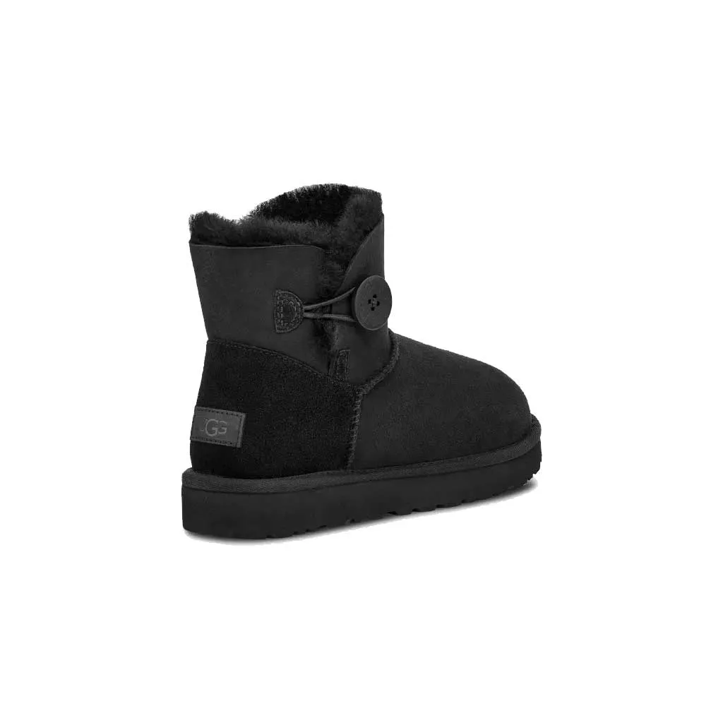Ugg Women's Mini Bailet Button II Boot - Black