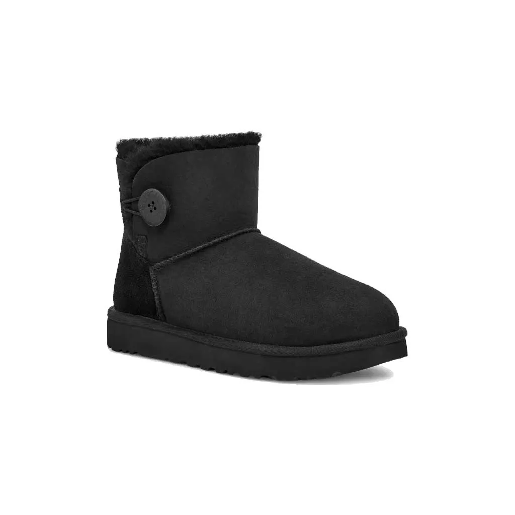 Ugg Women's Mini Bailet Button II Boot - Black