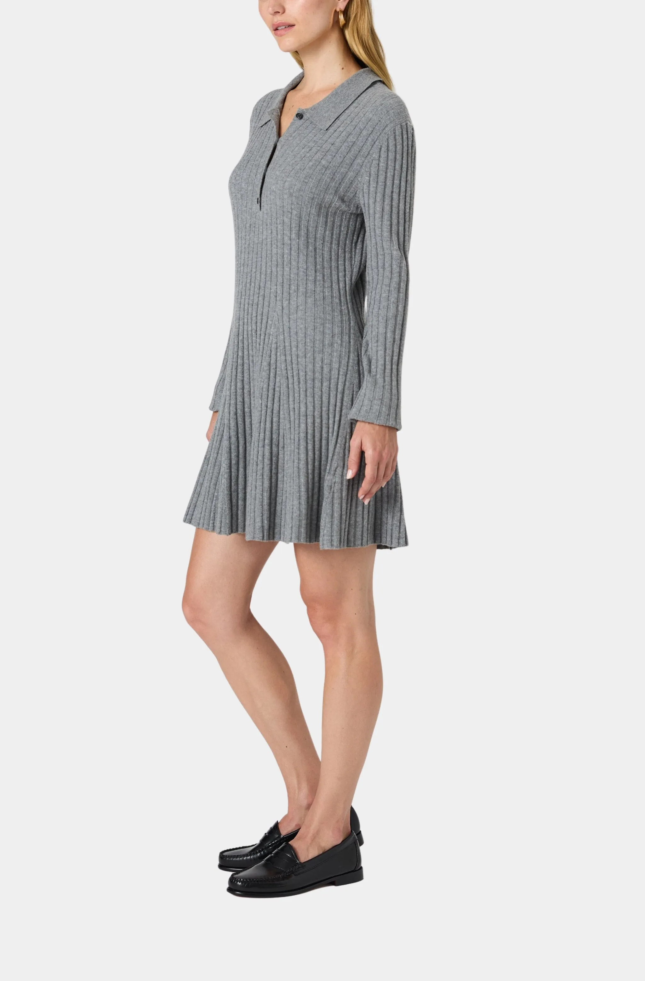 Vhari Button Up Dress