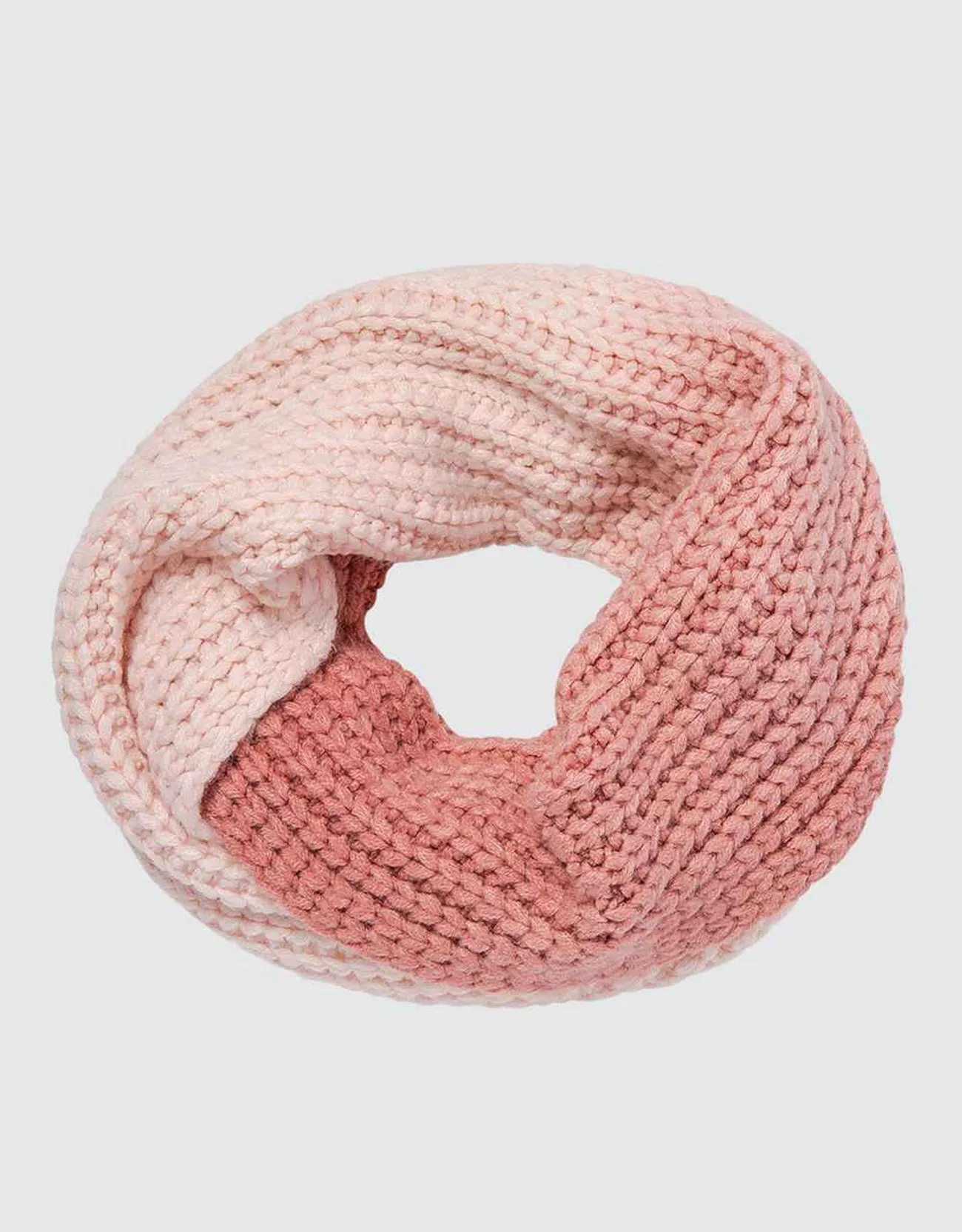 Women's Cable Knit Ombre' Infinity Circle Scarf