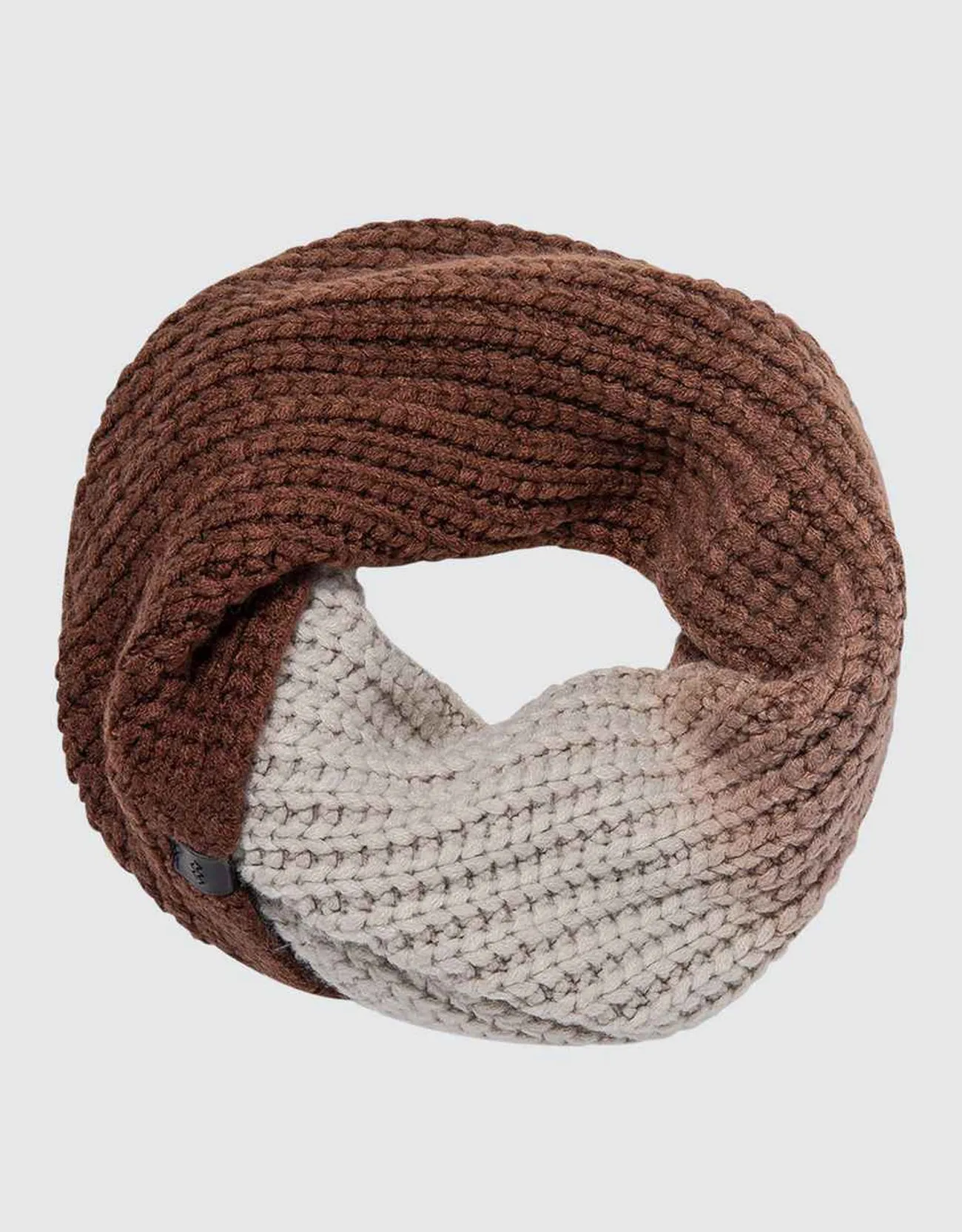 Women's Cable Knit Ombre' Infinity Circle Scarf