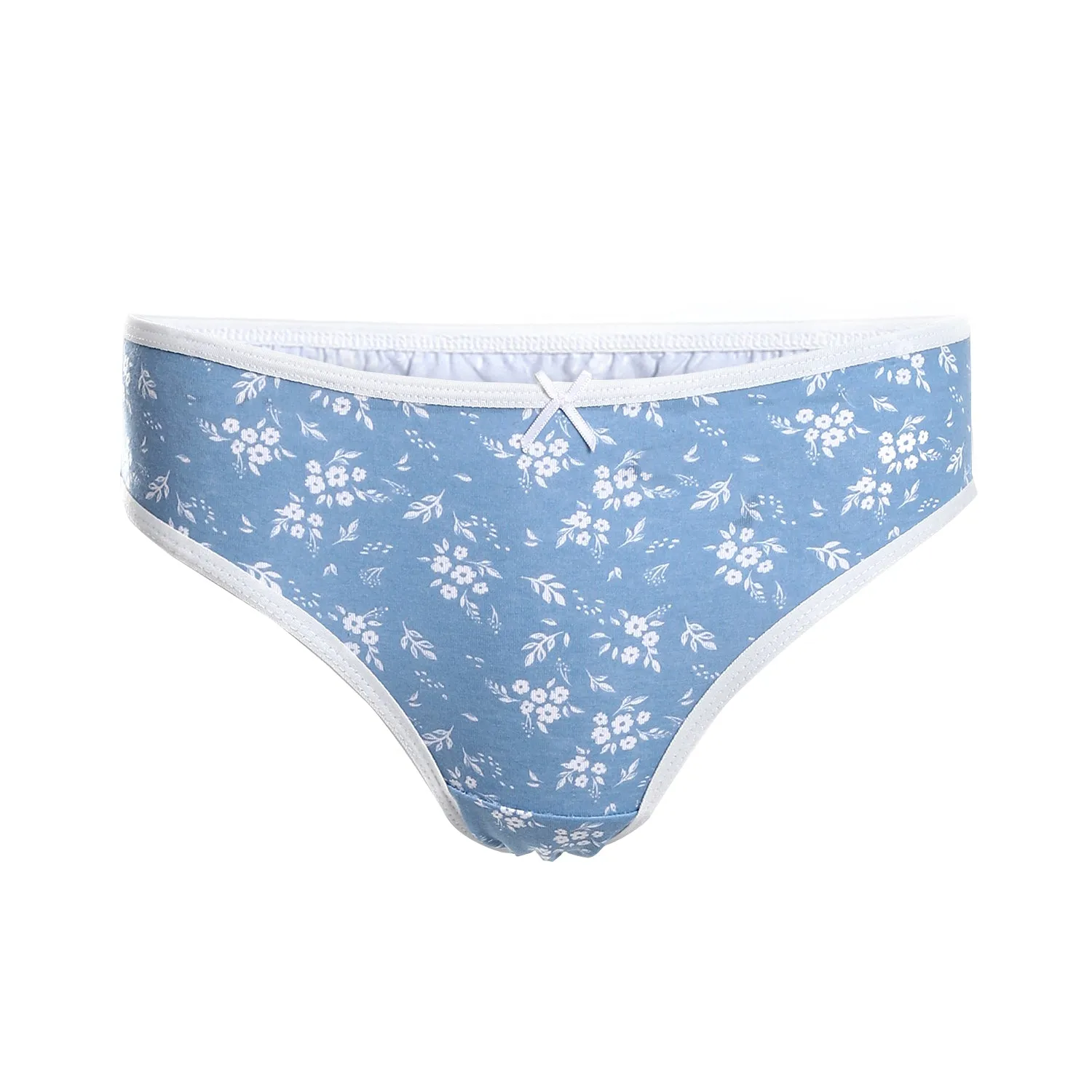 Women's Set Printed Strap - Top and Panty - Blue