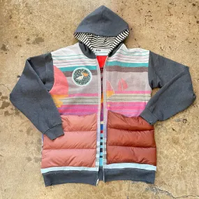 Yokishop - Puffer Pocket Beach Towel Hoodie